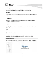 Preview for 61 page of AirLive AIRCAM WL-350HD User Manual