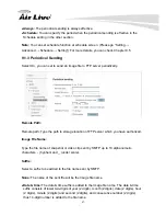 Preview for 70 page of AirLive AIRCAM WL-350HD User Manual