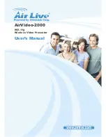 AirLive AIRVIDEO-2000 User Manual preview