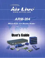 Preview for 1 page of AirLive ARM-204 User Manual