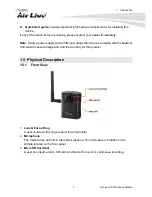 Preview for 8 page of AirLive CW-720 User Manual