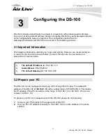 Preview for 15 page of AirLive DS-100 User Manual