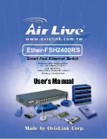 AirLive Ether-FSH2400RS User Manual предпросмотр