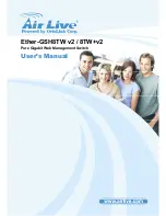 AirLive Ether-GSH8TW v2 User Manual preview