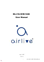 AirLive INJ-1G-30W-1248 User Manual preview