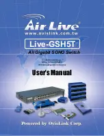 AirLive LIVE-GSH5T User Manual preview