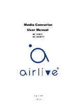 AirLive MC-1GSFP User Manual preview