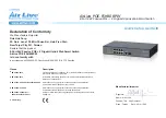 AirLive POE-FSH808PW Quick Setup Manual предпросмотр