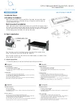 Предварительный просмотр 2 страницы AirLive POE-XGS4804M-600 Quick Setup Manual