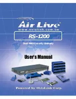 AirLive RS-1200 User Manual preview