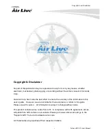 Предварительный просмотр 2 страницы AirLive SP-101 User Manual