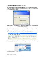 Предварительный просмотр 17 страницы AirLive WL-1200CAM User Manual