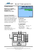 Предварительный просмотр 1 страницы Airlogic ABM-400 Series Application Note