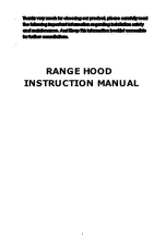 Предварительный просмотр 2 страницы AIRLUX AHCB40IX Instruction Manual