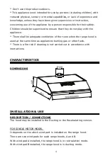 Предварительный просмотр 5 страницы AIRLUX AHCB40IX Instruction Manual