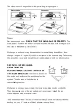 Предварительный просмотр 6 страницы AIRLUX AHCB40IX Instruction Manual