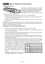 Preview for 22 page of AIRLUX ARI122 User Manual