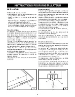 Предварительный просмотр 12 страницы AIRLUX Glem-Gas XTA64A (French) Mode D'Emploi