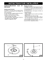 Предварительный просмотр 13 страницы AIRLUX Glem-Gas XTA64A (French) Mode D'Emploi