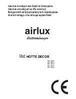 Предварительный просмотр 5 страницы AIRLUX HD 22 Manual