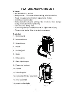 Preview for 4 page of AIRLUX YPH-12H-S1 User Manual