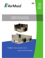 Preview for 1 page of AirMaid 10 000 V Installation And Service Manual