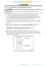 Предварительный просмотр 20 страницы AirMan SDG65S-8C1 Instruction Manual