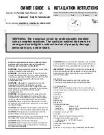 Airmar Technology Corporation Sealcast CM265LH Owner'S Manual preview