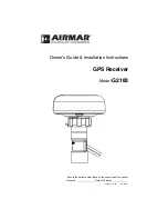 Airmar G2183 Owner'S Manual & Installation Instructions предпросмотр