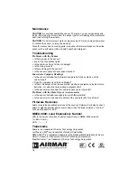 Preview for 16 page of Airmar H2183 Owner'S Manual & Installation Instructions