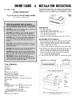 Предварительный просмотр 1 страницы Airmar R599LM Owner'S Manual And Installation Instructions