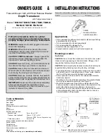 Preview for 1 page of Airmar TM185HW Owner'S Manual And Installation Instructions