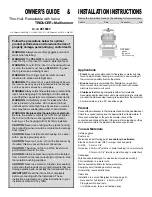 Airmar TRIDUCER DST800V Owner'S Manual & Installation Instructions preview