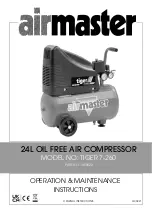 Preview for 1 page of airmaster 1499520 Operation & Maintenance Instructions Manual