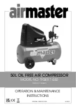 Preview for 1 page of airmaster 1499525 Operation & Maintenance Instructions Manual