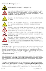 Preview for 2 page of airmaster Eco Mancooler Instruction, Operation And Maintenance Manual