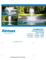 Предварительный просмотр 1 страницы Airmax PondSeries Owner'S Manual