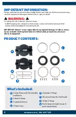 Preview for 2 page of Airmax SilentAir G75 Installation Manual