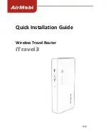 AirMobi iTravel3 Quick Installation Manual preview