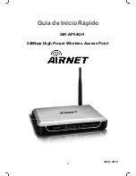 Предварительный просмотр 17 страницы airnet AIR-AP54GH Quick Start Manual