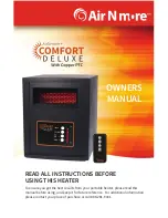 AirNmore Comfort Deluxe Owner'S Manual preview