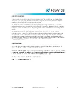 Preview for 3 page of Airo I-Safe 28 User Manual