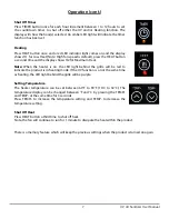 Preview for 7 page of Airo UV 1500 User'S Manual And Operating Instructions