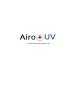 Preview for 12 page of Airo UV 1500 User'S Manual And Operating Instructions