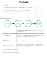 Preview for 4 page of AiroDoctor WAD-M20 User Manual