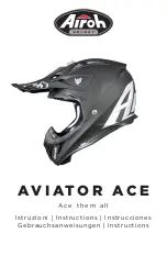 Preview for 1 page of Airoh AVIATOR ACE Instructions Manual