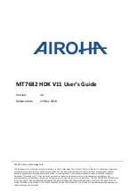 Preview for 1 page of Airoha MT7682 HDK V11 User Manual