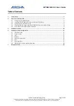 Preview for 3 page of Airoha MT7682 HDK V11 User Manual