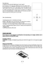 Preview for 22 page of Airone CARMEN 120 Instructions For Using, Maintaining And Installing