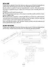 Preview for 15 page of Airone CHOPIN EVO Instructions For Using, Maintaining And Installing